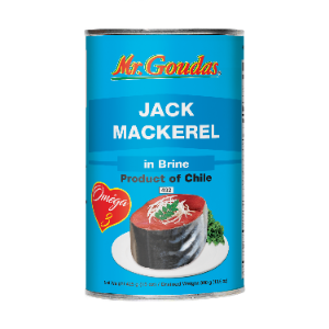 MR GOUDAS JACK MACKEREL IN BRINE 492